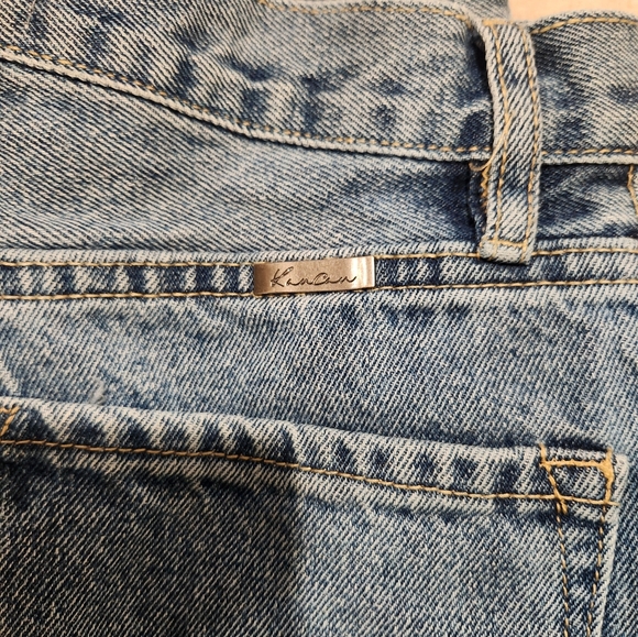 Kancan Boyfriend High rise Distressed Jeans - Picture 3 of 5